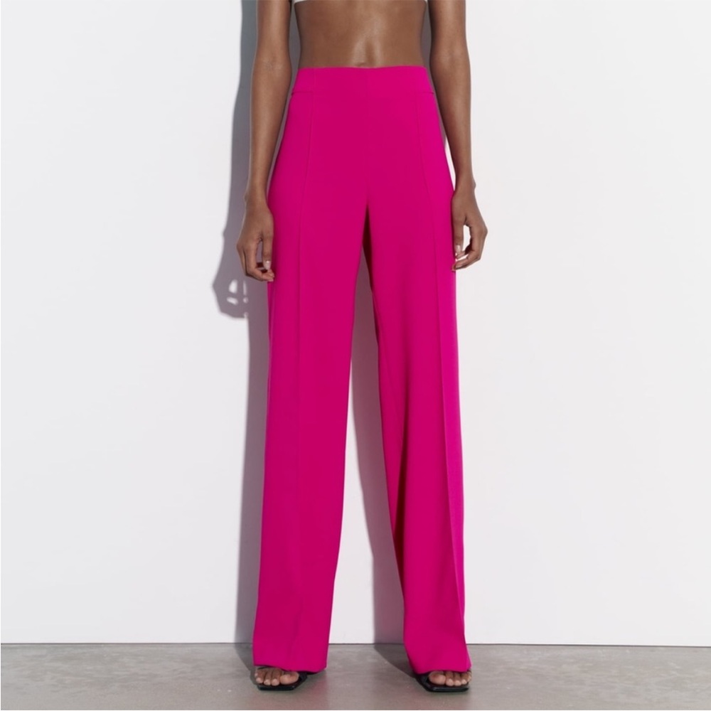 Zara Pink trouser pants
